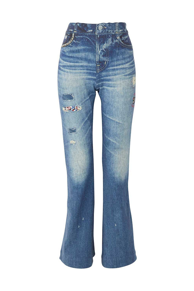 HYSTERIC GLAMOUR ヒステリックグラマー 01261CP01 LEOPARD柄 リバーシブルスウェットパンツ MULTI 正規通販 レディース