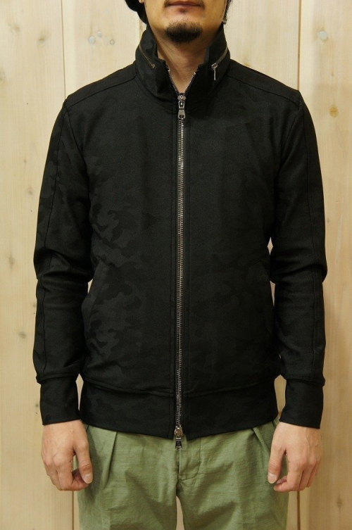 junhashimoto ジュンハシモト 1040000010 TRACK JACKET-EMBOSS トラックジャケット BLACK 正規通販 メンズ