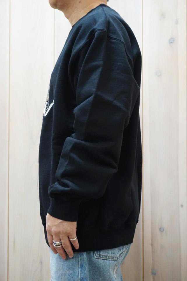 XLARGE / CATERPILLA CREWNECK SWEAT