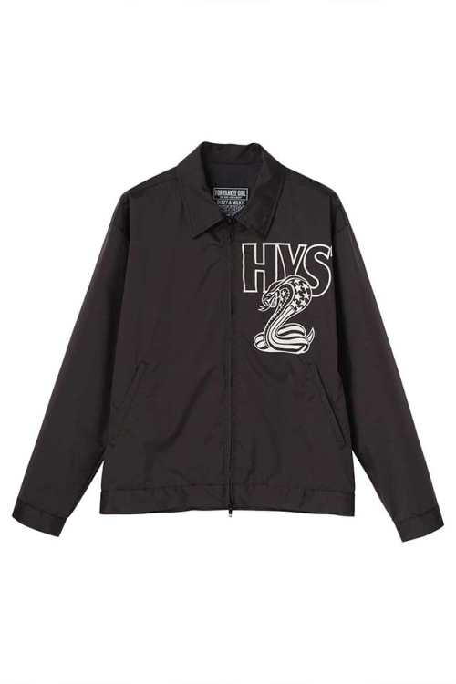 HYSTERIC GLAMOUR ヒステリックグラマー 02263AB07 GARAGE DAYS ユーティリティジャケット BLACK 正規通販 メンズ