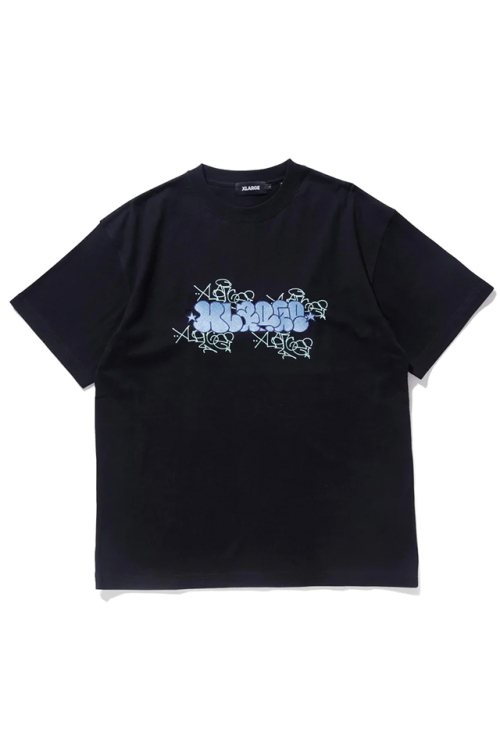 XLARGE エクストララージ 101232011009 SCRIBBLES S/S TEE XLARGE Tシャツ BLACK 正規通販 メンズ レディース