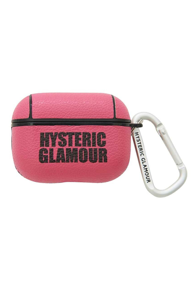 HYSTERIC GLAMOUR ヒステリックグラマー 01233QG13 HYS-HEADS AirPodsProケース PINK 正規通販 レディース