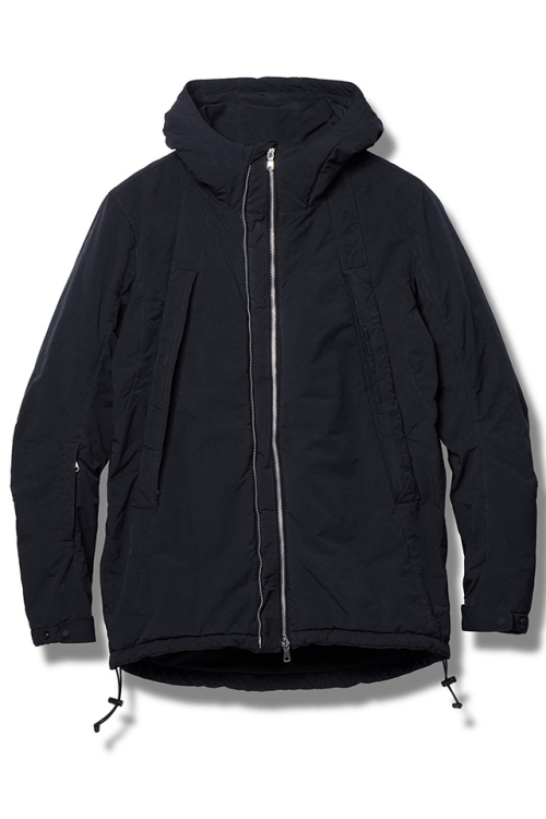 RIPVANWINKLE リップヴァンウィンクル RB-544 MOUNTAIN PARKA マウンテンパーカー BLACK 正規通販 メンズ 2023年10月入荷予定