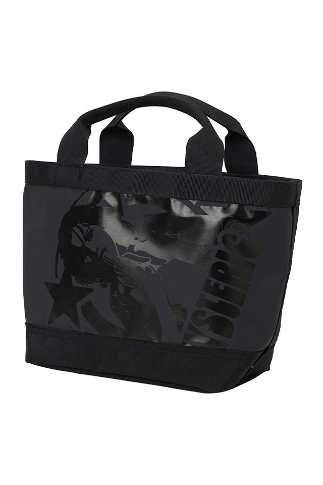 HYSTERIC GLAMOUR ヒステリックグラマー 02261QB02 TARP ミニトートバッグ BLACK 正規通販 メンズ レディース