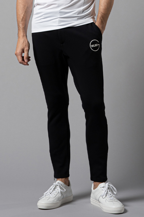 WJKG gf502b 3D pants 立体パンツ BLACK × WHITE 正規通販 メンズ ゴルフ