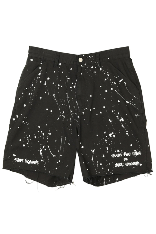 SILAS サイラス 110232031006 SPLASH SHORT PANTS SILAS ショートパンツ BLACK 正規通販 メンズ