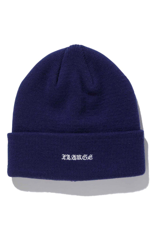 XLARGE エクストララージ 101233051007 OLD ENGLISH BEANIE XLARGE ビーニー NAVY 正規通販 メンズ レディース