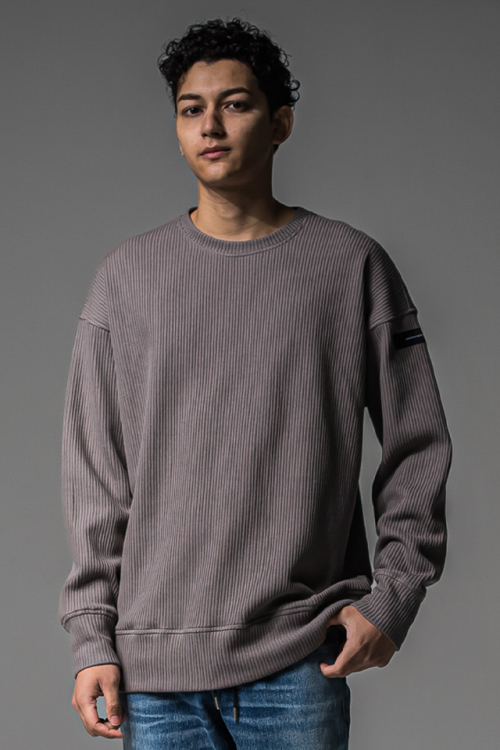 RESOUND CLOTHING リサウンドクロージング RC37-C-002 rail l loose trainer ルーズトレーナー GRAY 正規通販 メンズ 2025年10月5日入荷予定