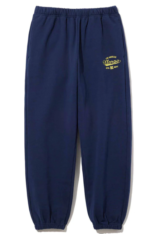 XLARGE エクストララージ 101233031020 VARSITY LOGO SWEAT PANTS XLARGE スウェットパンツ NAVY 正規通販 メンズ レディース