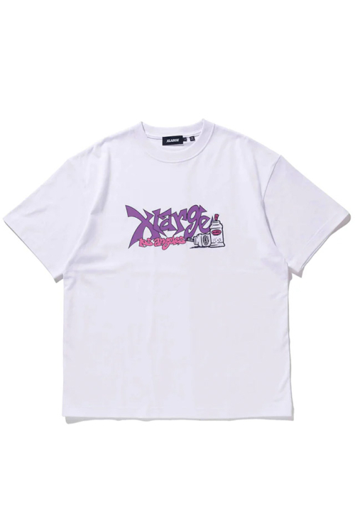 XLARGE エクストララージ 101232011071 XL GRAFFITI TAG S/S TEE XLARGE Tシャツ WHITE 正規通販 メンズ レディース