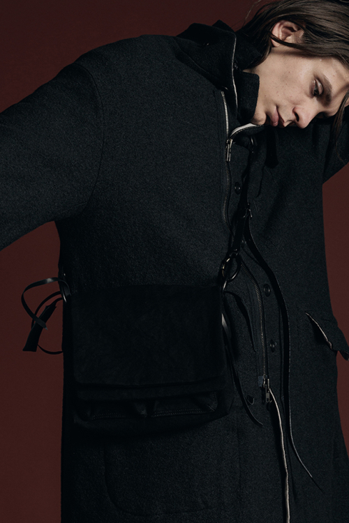 The Viridi-anne ザ ヴィリジアン VI-3680-09 SHOULDER BAG ショルダーバッグ BLACK 正規通販 メンズ 2023年9月10日入荷予定