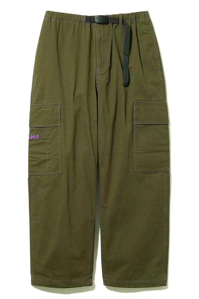 XLARGE エクストララージ 101233031004 STITCHED RESORT CARGO PANTS XLARGE カーゴパンツ OLIVE 正規通販 メンズ レディース