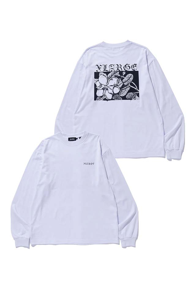 XLARGE エクストララージ 101254011008 CLASSIC L/S TEE ロングスリーブTシャツ WHITE 正規通販 メンズ レディース
