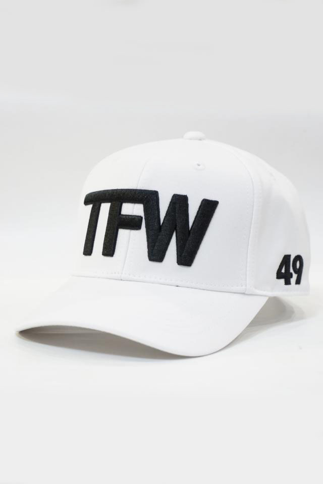TFW49 T132220009 TFW49 CAP 6パネルキャップ WHITE 正規通販 メンズ ゴルフ