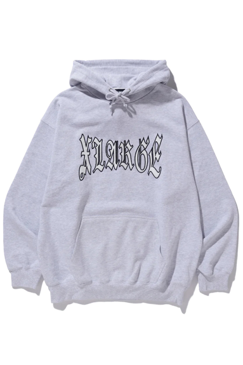 XLARGE エクストララージ 101223012028 ARC LOGO PULLOVER HOODED SWEAT XLARGE パーカー ASH 正規通販 メンズ レディース