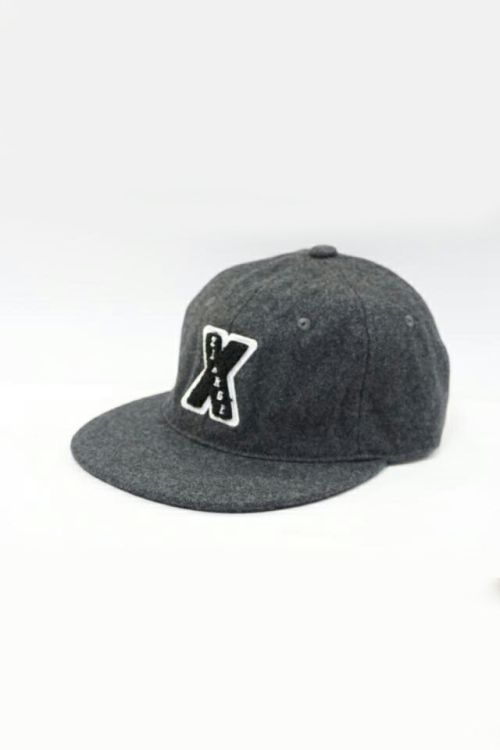 XLARGE エクストララージ 101223051007 X LOGO CAP XLARGE ロゴキャップ CHACOAL 正規通販 メンズ レディース