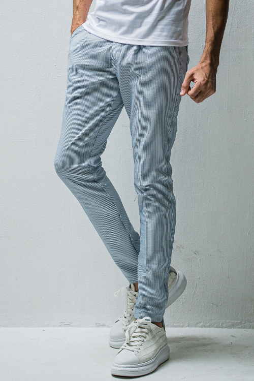 RESOUND CLOTHING  リサウンドクロージング RC27-ST-016T CHRIS EASY TUCK PANTS クリスイージータックパンツ SAX 正規通販 メンズ