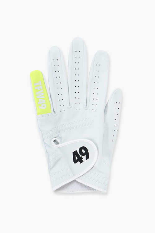 TFW49 T132112001 GOLF GLOVE ゴルフグローブ WHT × YELLOW 正規通販 メンズ レディース ゴルフ