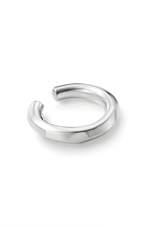 GARNI ガルニ GP22038 Crockery Hoop Ear Cuff - S クロッケリーフープイヤーカフ - S SILVER (片耳用) 正規通販 メンズ レディース