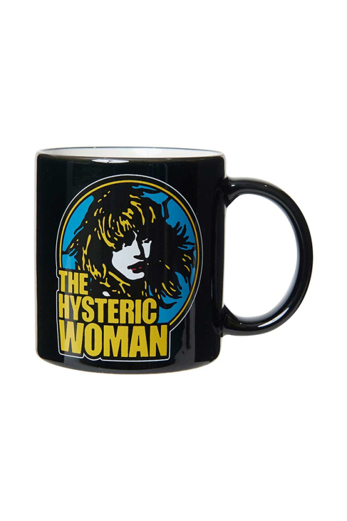 HYSTERIC GLAMOUR ヒステリックグラマー 01253QG06 THE HYSTERIC WOMAN マグカップ BLACK 正規通販 レディース メンズ