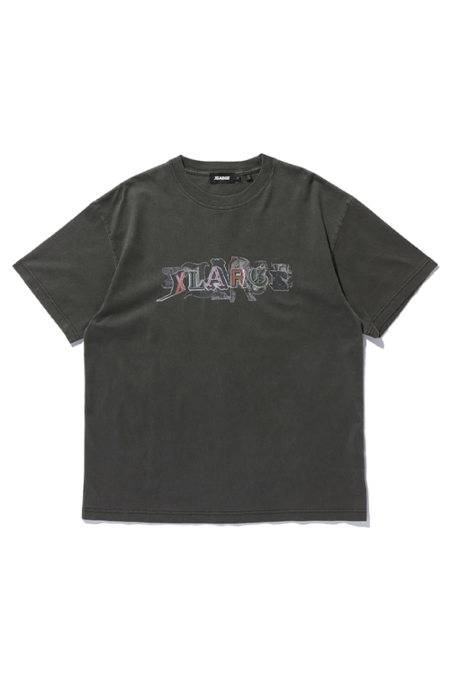 XLARGE エクストララージ 101261011020 LETTERING S/S TEE Tシャツ BLACK 正規通販 メンズ レディース