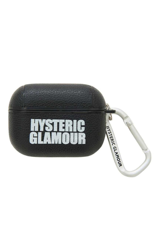 HYSTERIC GLAMOUR ヒステリックグラマー 01233QG13 HYS-HEADS AirPodsProケース BLACK 正規通販 レディース