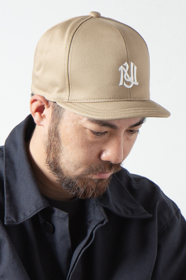 RACAL ラカル RL-23-1301 Umpire Cap "NY" EMB アンパイアキャップ BEIGE 正規通販 メンズ