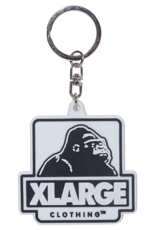 XLARGE エクストララージ 101221054001 OG RUBBER KEYHOLDER XLARGE ラバーキーホルダー WHITE 正規通販 メンズ レディース