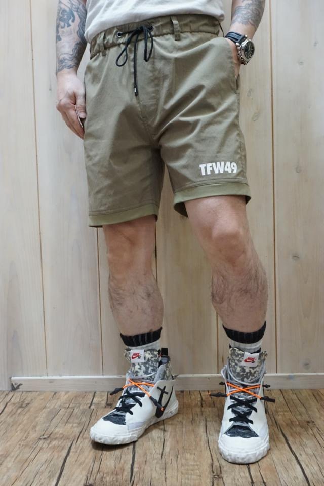 メンズ TFW49 ティーエフダブリューフォーティーナイン T072210020 NYLON SHORT PANTS ナイロンショートパンツ BEIGE 正規通販 ゴルフ