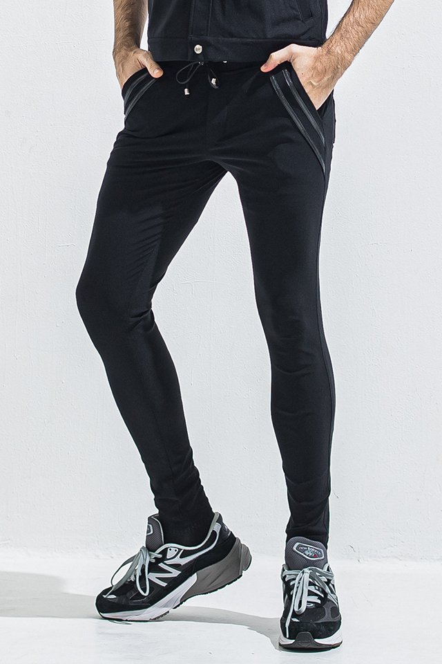 RESOUND CLOTHING  リサウンドクロージング BASIC-ST-014 EDGE NYLON PT エッジナイロンパンツ NYLONBKBK 正規通販 メンズ 2026年5月10日入荷予定